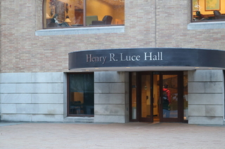  Henry Luce Hall entrance from outside