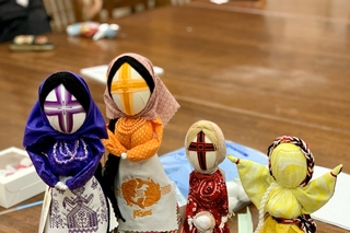 Handmade Ukrainian dolls.
