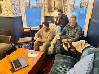 Students meet with Film Director David Gutnik